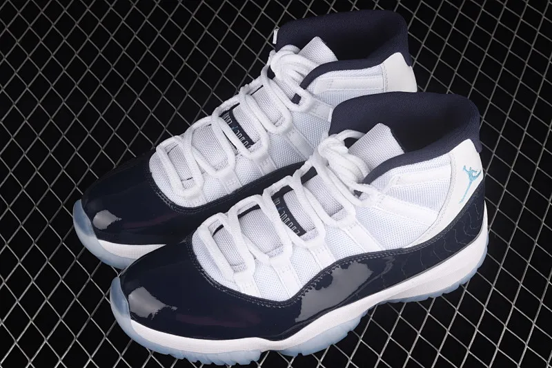 All categories Air Jordan Jordan series basketball shoes Air Jordan 11 F version Air Jordan AJ11 "Win Like '82" Joe 11 Midnight Blue AJ11 Georgetown 378037-123